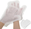 60 Pieces White Microfiber Dusting Gloves Artisan Dusting Mitt Microfiber Cloth by Patelai