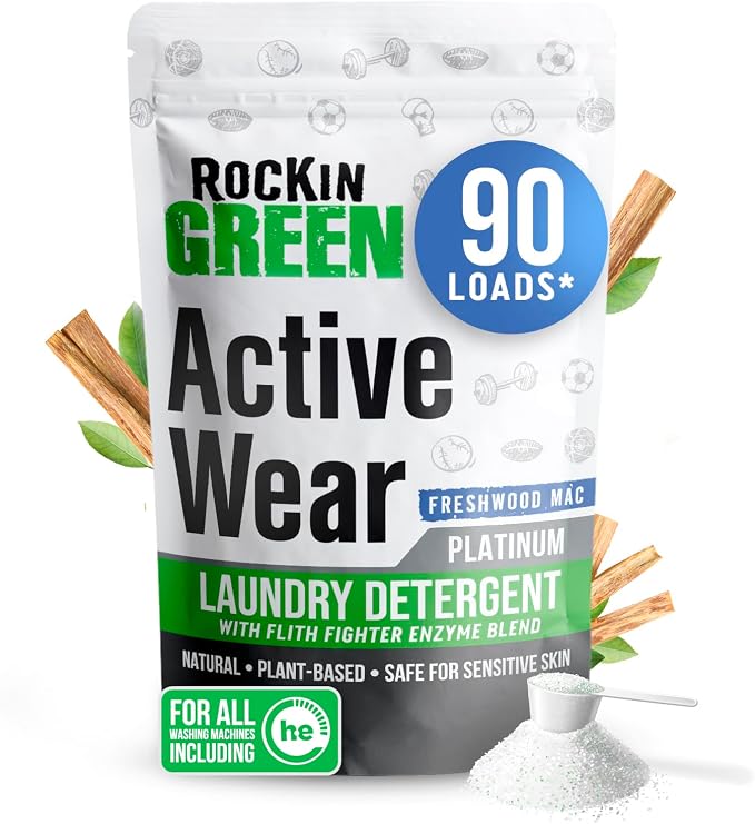 Rockin' Green Laundry Detergent, Plant based, All Natural Laundry Detergent by RockinGreen