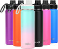 DRINCO Stainless Steel Water Bottle Spout Lid Vacuum Insulated Double Wall by Drinco