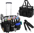 Extra Large Rolling Cleaning Caddy Bag by Timoxi