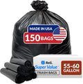 Reli. 55-60 Gallon Trash Bags Heavy Duty | 150 Count | 50-60 Gallon | Large by Reli