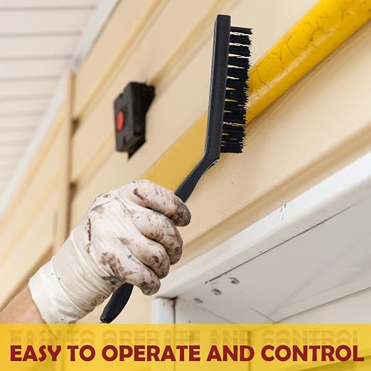 Sumind 30 Pcs Wire Cleaning Brush Set Nylon/ Stainless Steel/ Brass Metal Brush - Image 6