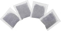 4 Pack Compact Activated Charcoal Odor Absorbing Filter Smaller Refill by Home