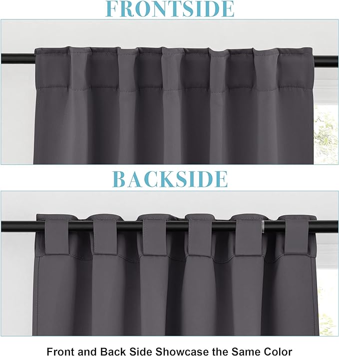 RYB HOME Blackout Curtains for Bedroom - Image 3