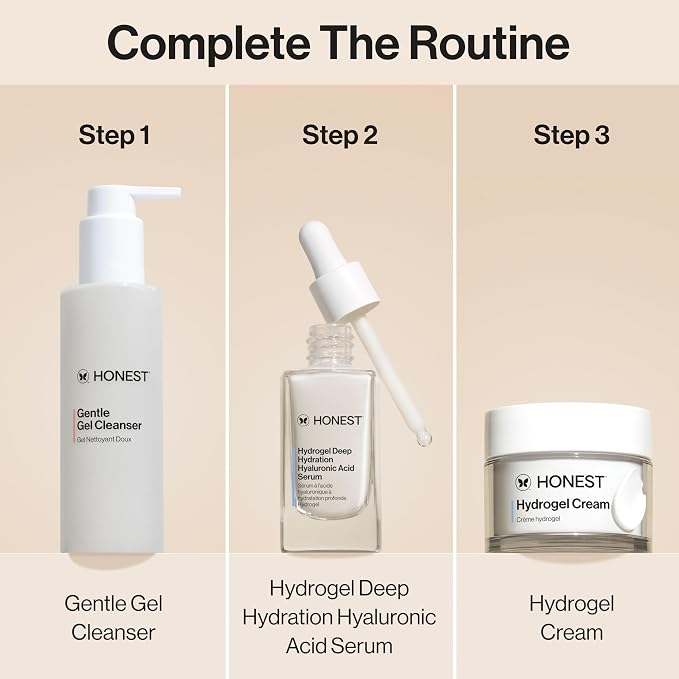 Honest Beauty Mini Gentle Gel Daily Face Cleanser | Calms, + Hydrates | Vegan + - Image 6