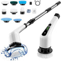 Electric Spin Scrubber, Cordless Cleaning Brush Scrubber by Bomves