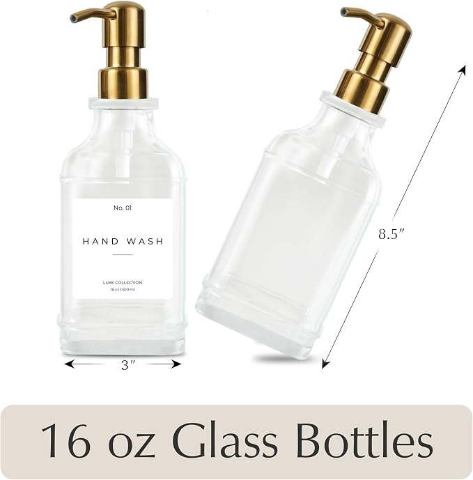 Emerson Essentials Soap Dispenser, Dish Soap Dispenser, Soap Dispenser Bathroom - Image 3