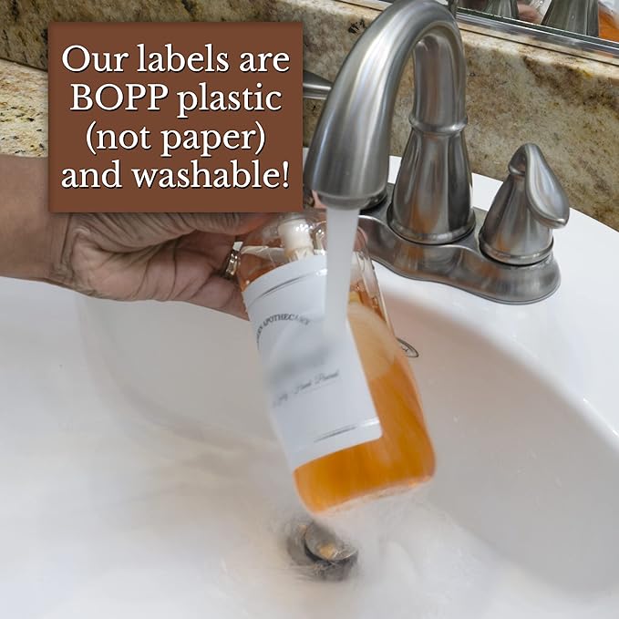 Clear Refillable Shampoo and Conditioner Bottles - Image 8