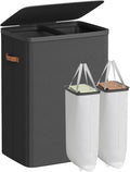 SONGMICS Laundry Basket, 44.9 Gal. Laundry Hamper, 2 Compartments, Easy Assembly by SONGMICSbySONGMICSHOME