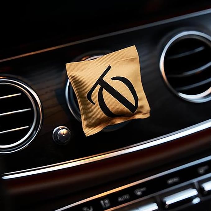 THEDOTS Series Moroccan Mint Tea Car Vent Clip, Fabric Sachet Air Freshener - Image 3