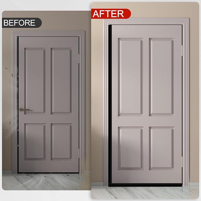 MYFAMIREA Door Weather Stripping 1IN x 20FT Door Draft Stopper Seal Tape - Image 6