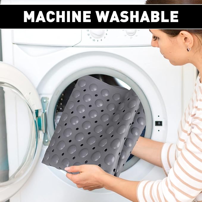 Shower Mat Non Slip: 47.2 x 31.5 Inch Extra Large TPE Shower Mats - Image 6