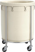 ELYKEN Laundry Basket with Wheels, 170L Rolling Laundry Hamper with Removable by ELYKEN