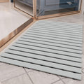 PADOOR Shower-Mat Non Slip, Heavy Duty Bathtub-Mat Curlable Quick Drain Sturdy by PADOOR