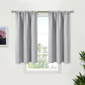 BGment Light Grey Blackout Curtains 40 Inches Length by BGment