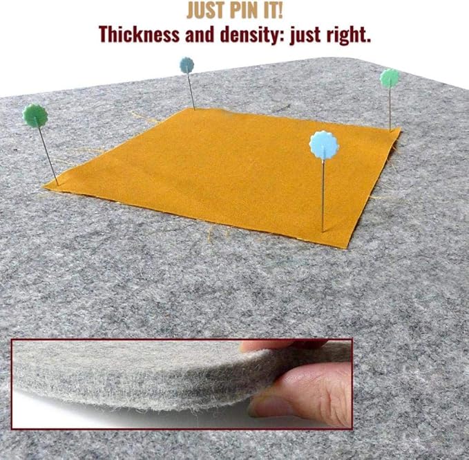 Extra Large Wool Pressing Mat 22" x 60" - Image 4