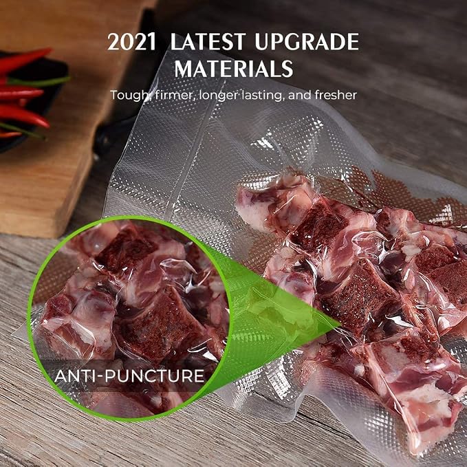 Vacuum Sealer Bags for Food，Seal a Meal Bags Rolls，11inx20 Rolls 2 - Image 5
