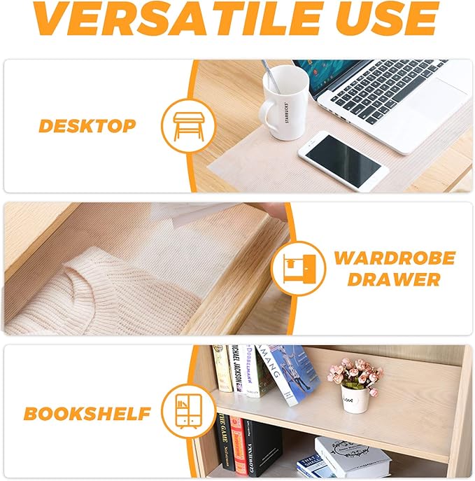 Glotoch Non Adhesive Clear Shelf Liners - Image 2