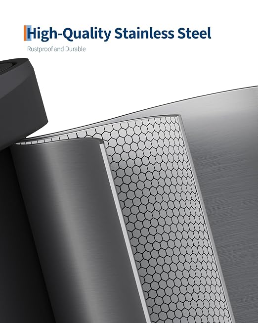 Garvee 16 Gallon / 60 Liter Stainless Steel Trash Can - Image 3