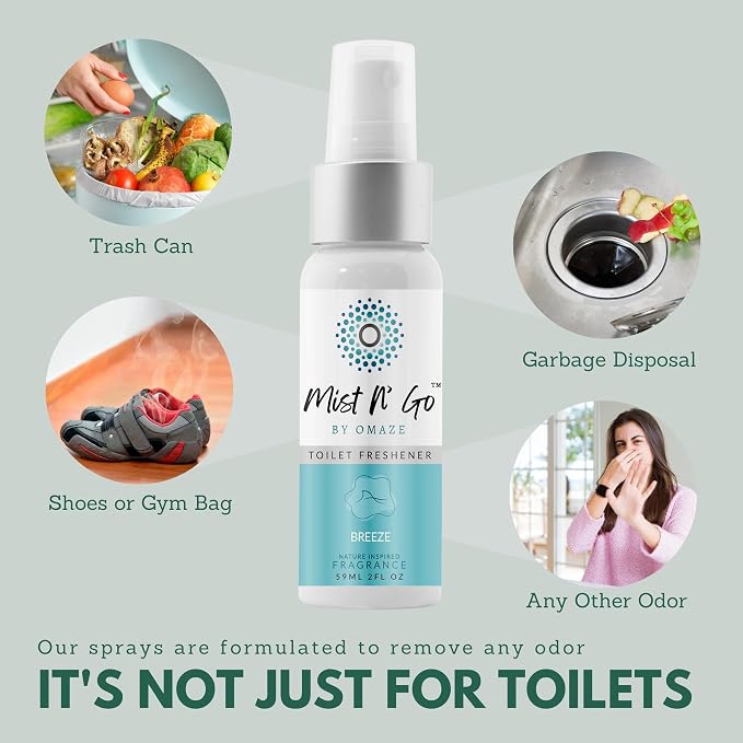 Mist N’ Go by Omaze Travel Bathroom Spray - Image 5