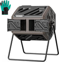 THEGROW'ING Updated 43 Gallon Compost Bin Outdoor, Fast Assemble Tumbling by THEGROWING