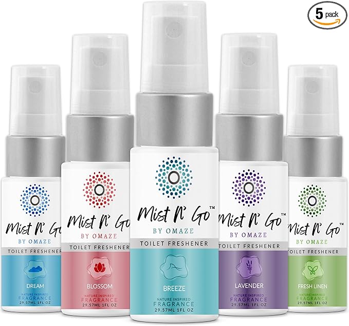 Mist N’ Go by Omaze Travel Bathroom Spray by MISTNGO