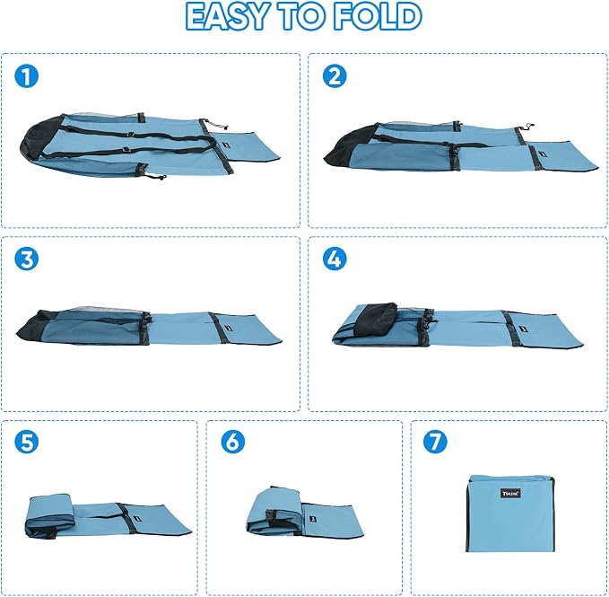 BALEINE 150L Laundry Bag Backpack, 900D Oxford Fabric Large Travel Laundry Bags - Image 6