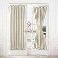 DWCN French Door Curtains – Rod Pocket Thermal Blackout Curtain by DWCN