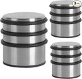 KINJOEK 3 PCS Heavy Weight Door Stopper, No DrillStainless Steel Door Stop by KINJOEK