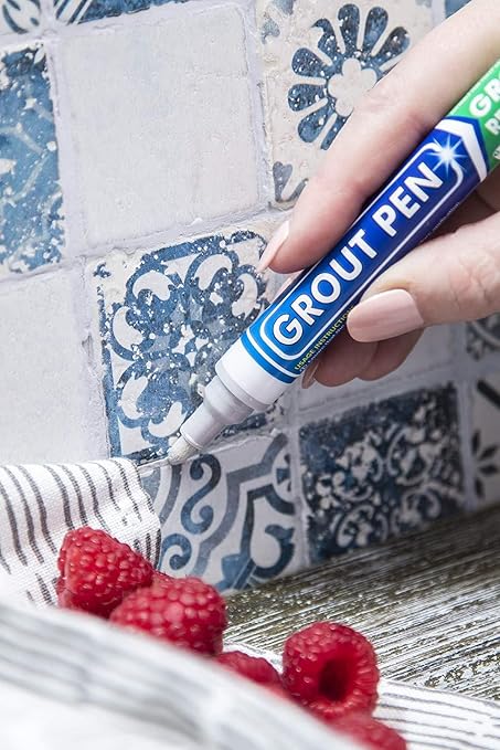 Grout Pen Light Grey Tile Paint Marker: Waterproof Grout Paint, Tile Grout - Image 8