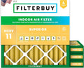 Filterbuy 18x18x2 Air Filter MERV 11 Allergen Defense Replacement, by Filterbuy