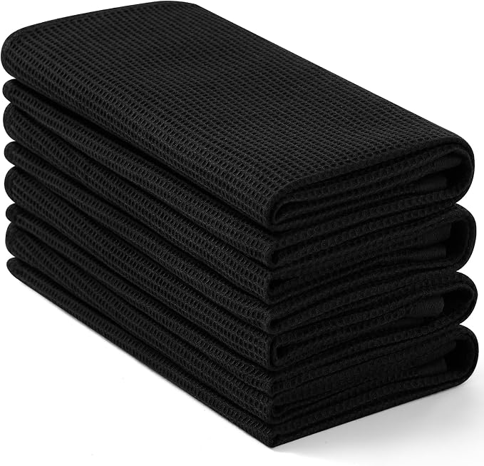 Homaxy 100% Cotton Waffle Weave Kitchen Towels by Homaxy