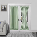 DWCN French Door Curtains – Rod Pocket Thermal Blackout Curtain by DWCN