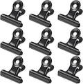 30 Pack Bulldog Clips 1.25 Inches Small Hinge Paper Clips Metal Hinge Clips by Orcielo