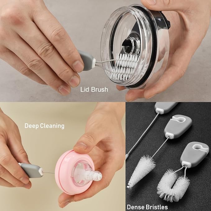 ALINK 5 Pack Water Bottle Brush Cleaning Set - Image 5