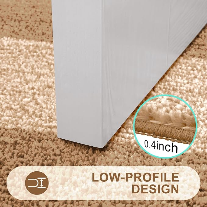 Kitinjoy Indoor Outdoor Door Mat, 59x36 Non-Slip Absorbent Dirt Trapper - Image 4