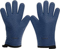 KITCHEN PERFECTION XL Silicone Smoker Oven Gloves-Extreme Heat Resistant BBQ by Kitchenperfection