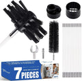 Bluesea 7 Pieces 25 Feet Dryer Vent Cleaner Kit, Reinforced Nylon Dryer Vent by Bluesea