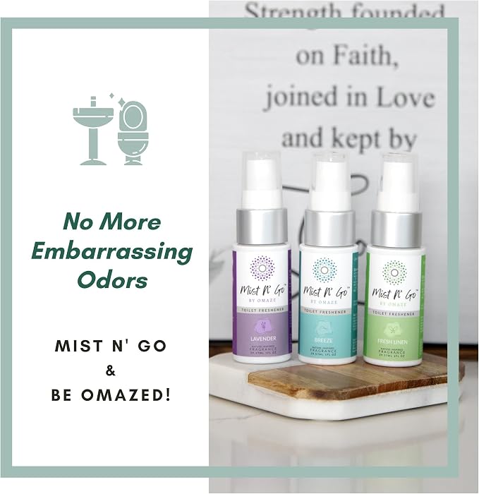 Mist N' Go by Omaze Travel Bathroom Spray - Image 7