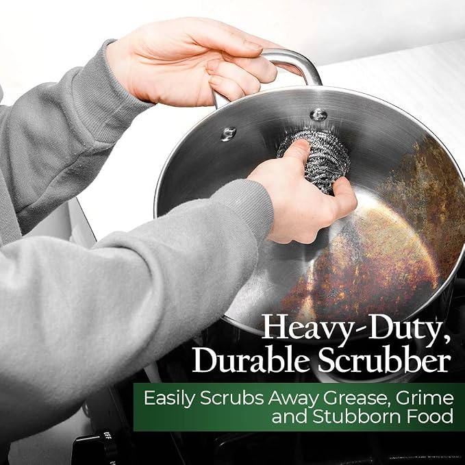 Stanley Home Products Stainless Steel Kitchen Scouring Cleaners - Image 7