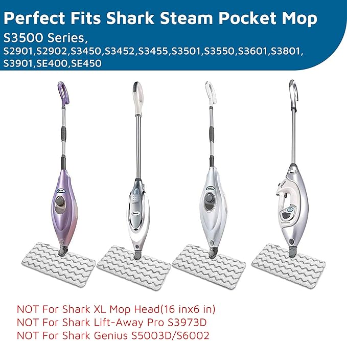 F Flammi Heavy-Duty Steam Mop Replacement Pad - Image 2
