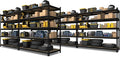 PrimeZone 48" x 24" x 72" Heavy Duty 5 Tier Adjustable Garage Storage Shelving by PrimeZone