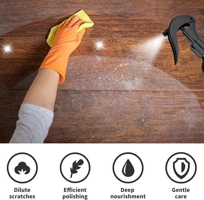 MOODTALK Beeswax Spray Furniture Polish, Wood Cleaner, Wood Floor Polish - Image 5