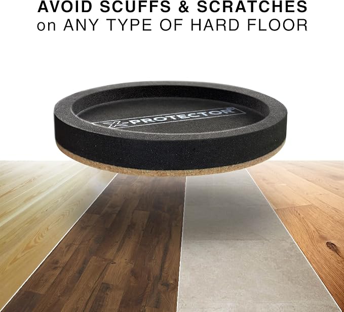 Felt Furniture Sliders for Hardwood Floors X-PROTECTOR 8 PCS 4 3/4” - Image 5