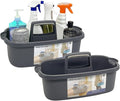 2-Pack Multi-Purpose Plastic Cleaning Caddy by Goderewild