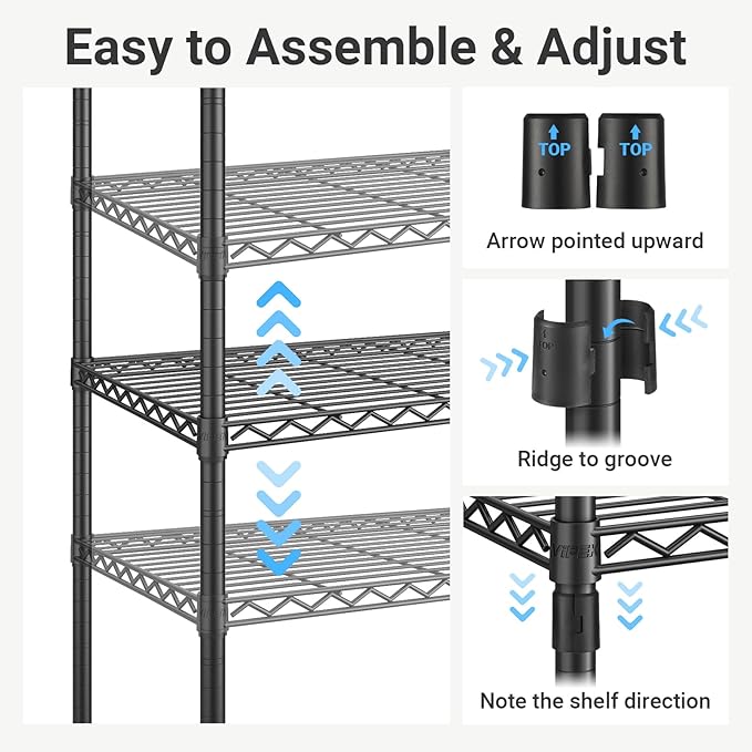 VIPEK V50 Extra Large Portable Closet Rack Bedroom Armoire Freestanding - Image 5
