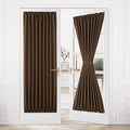 DWCN French Door Curtains – Rod Pocket Thermal Blackout Curtain by DWCN