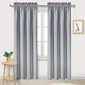DWCN Blackout Curtains Room Darkening Thermal Insulated Bedroom Curtains Window by DWCN