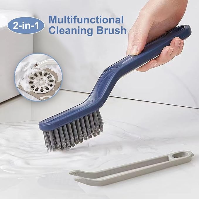Crevice Cleaning Brush, Spring Cleaning 0rganization Multifunctional Grout - Image 4