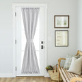 NICETOWN Sheer Door Curtains forWindow 80 Inches Long, Privacy French Door by NICETOWN